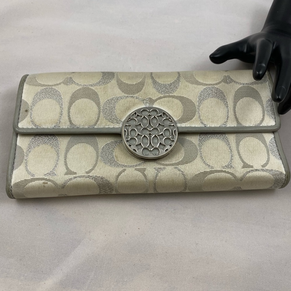 Well used Coach wallet